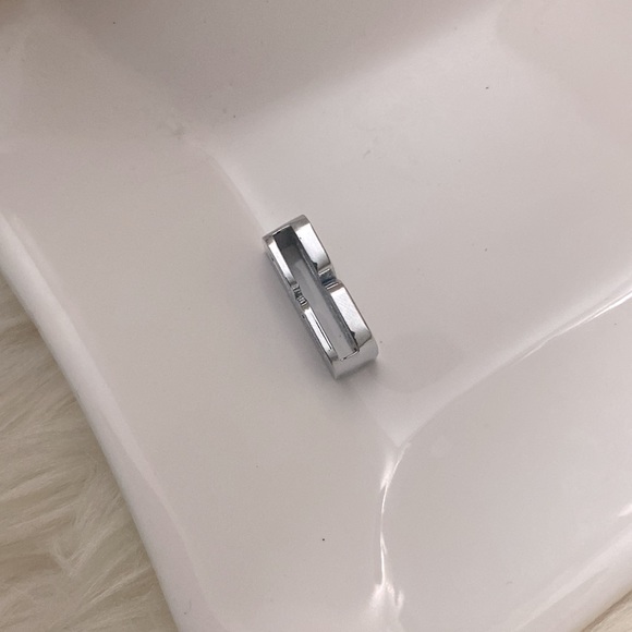 💲5 SALE💲Stainless Steel Block Letter “B” Slider Charm/Pendant, OS - Picture 2 of 5